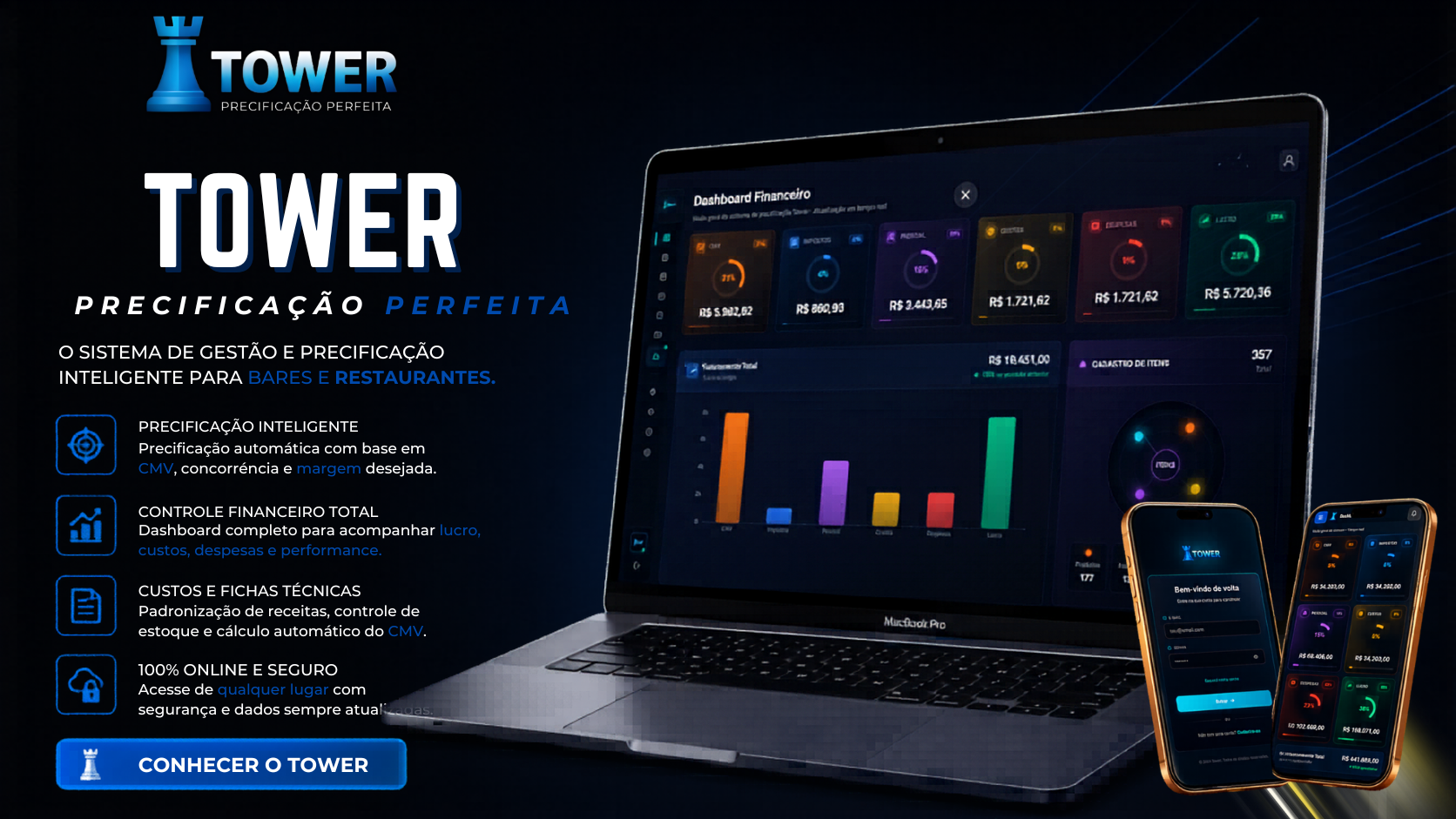 Tower — Precificação Perfeita